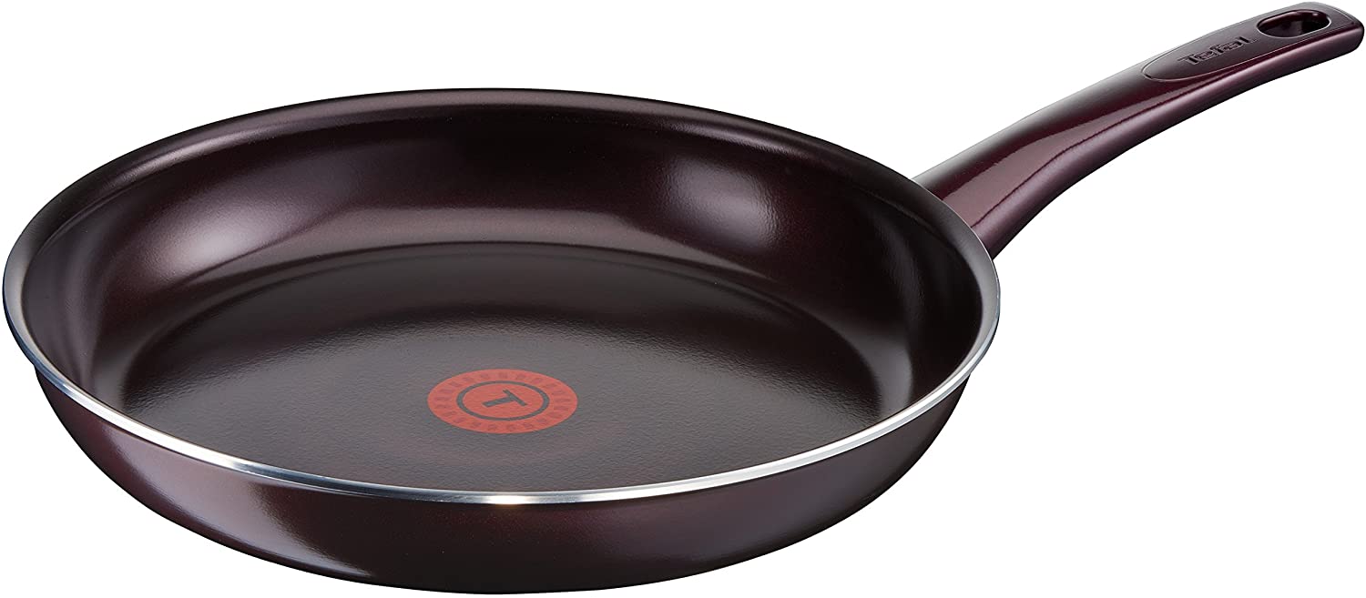 Tefal Frying Pan Ceramic Sealed Aluminium Aubergine