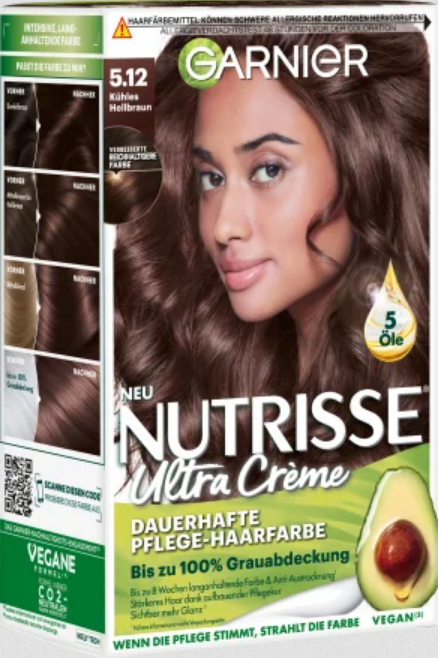 Nutrisse 512 Cool Light Brown, 1 St