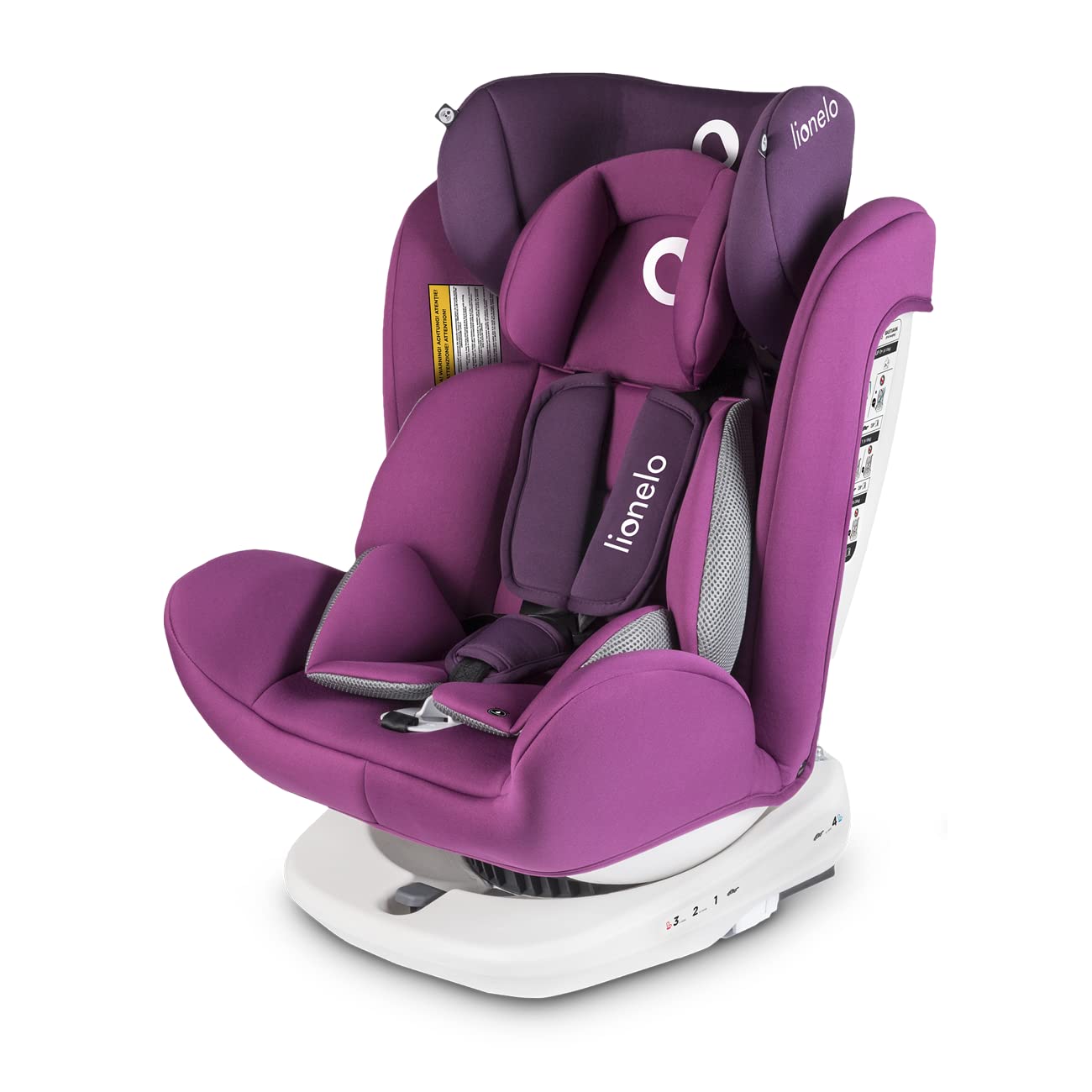 Lionelo Bastiaan Child Car Seat From Birth Group 0+ 1 2 3 (0 - 36 Kg), Isof