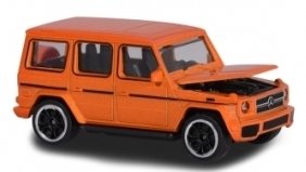 1: 64 Majorette Mercedes Benz G63 Amg Orange Metallic