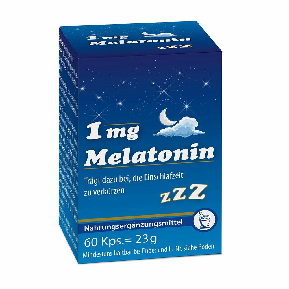 1 mg melatonin sleep capsules