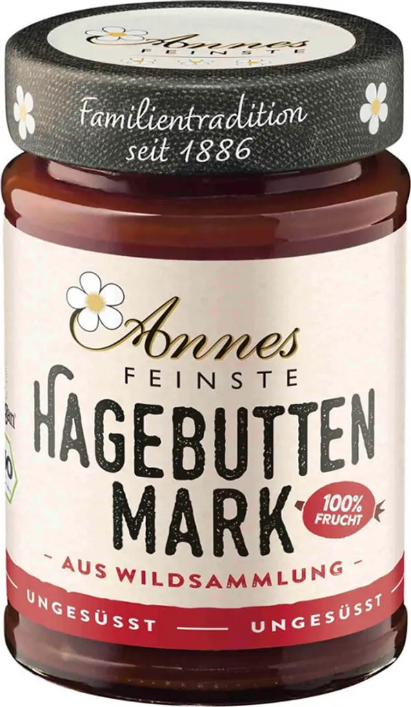 100% Frucht - Hagebuttenmark 190g