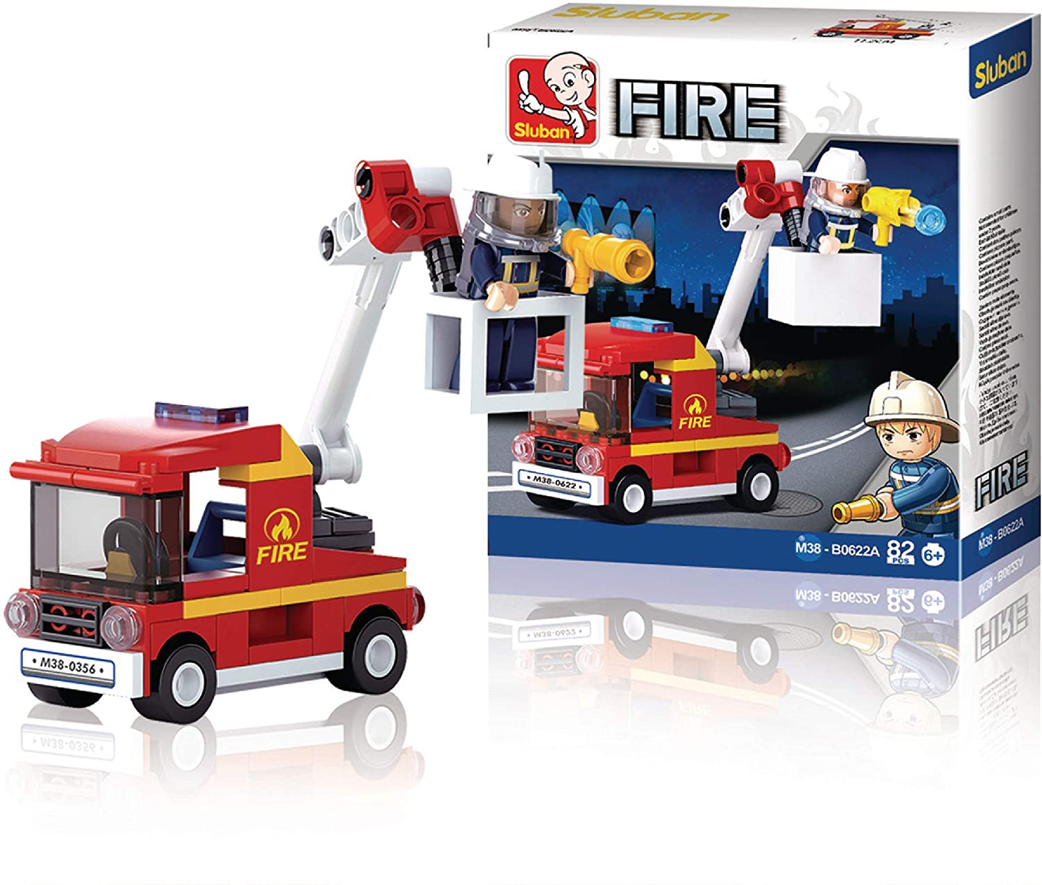 Sluban Building Blocks Fire Series [M38 B0622 A]