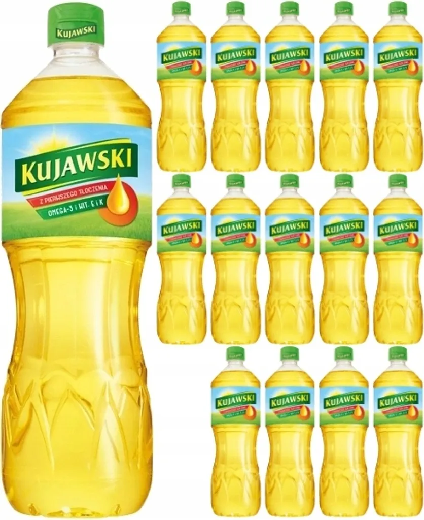 15x1l Pure Vegetable Oil Rapeseed Oil Cooking Oil