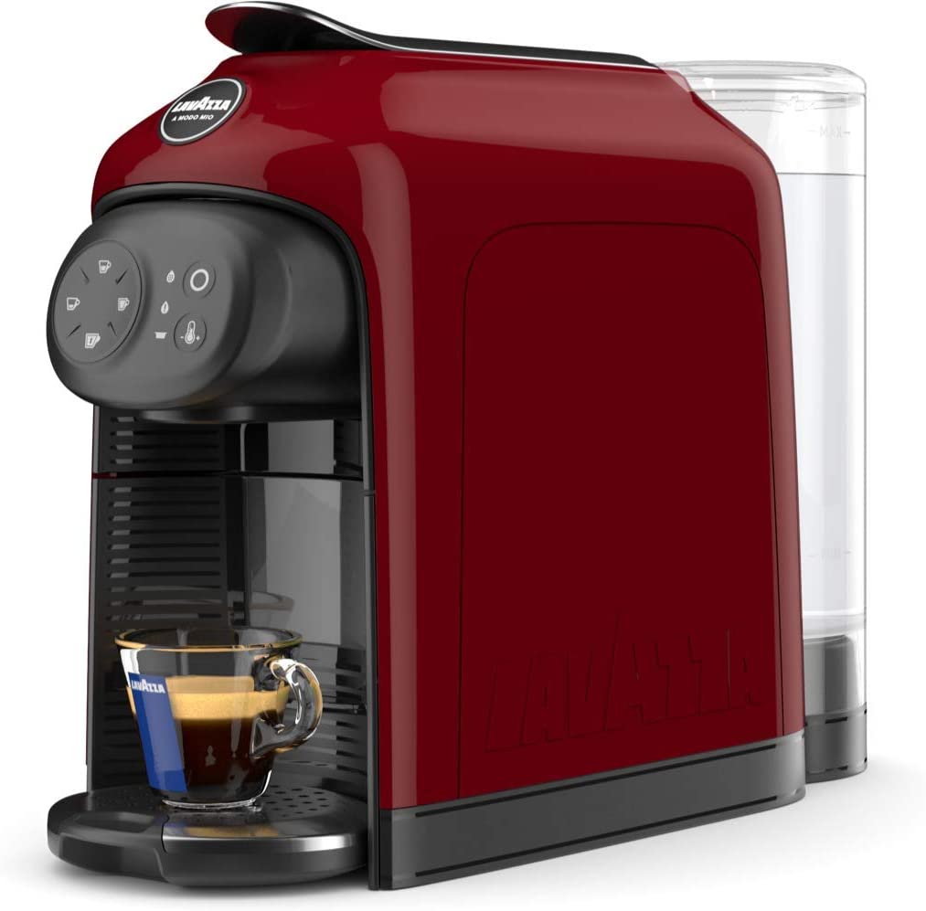Lavazza A Modo Mio Idola Coffee Capsule Machine, Flame Red