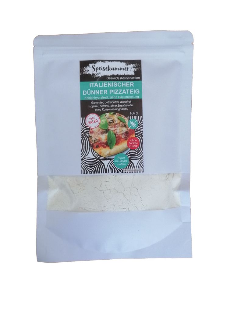 180g Pantry Pizza Mix Pizza Dough / Gluten-free / Paleo / Soy-free / Corn-free