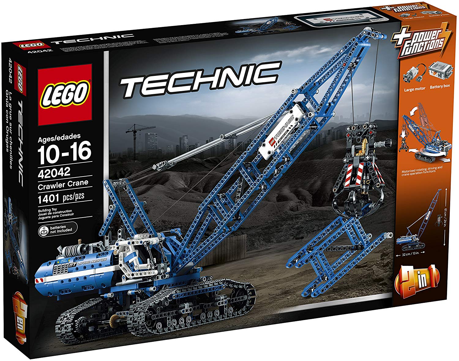Lego Technic 42042 Crawler Crane By Lego