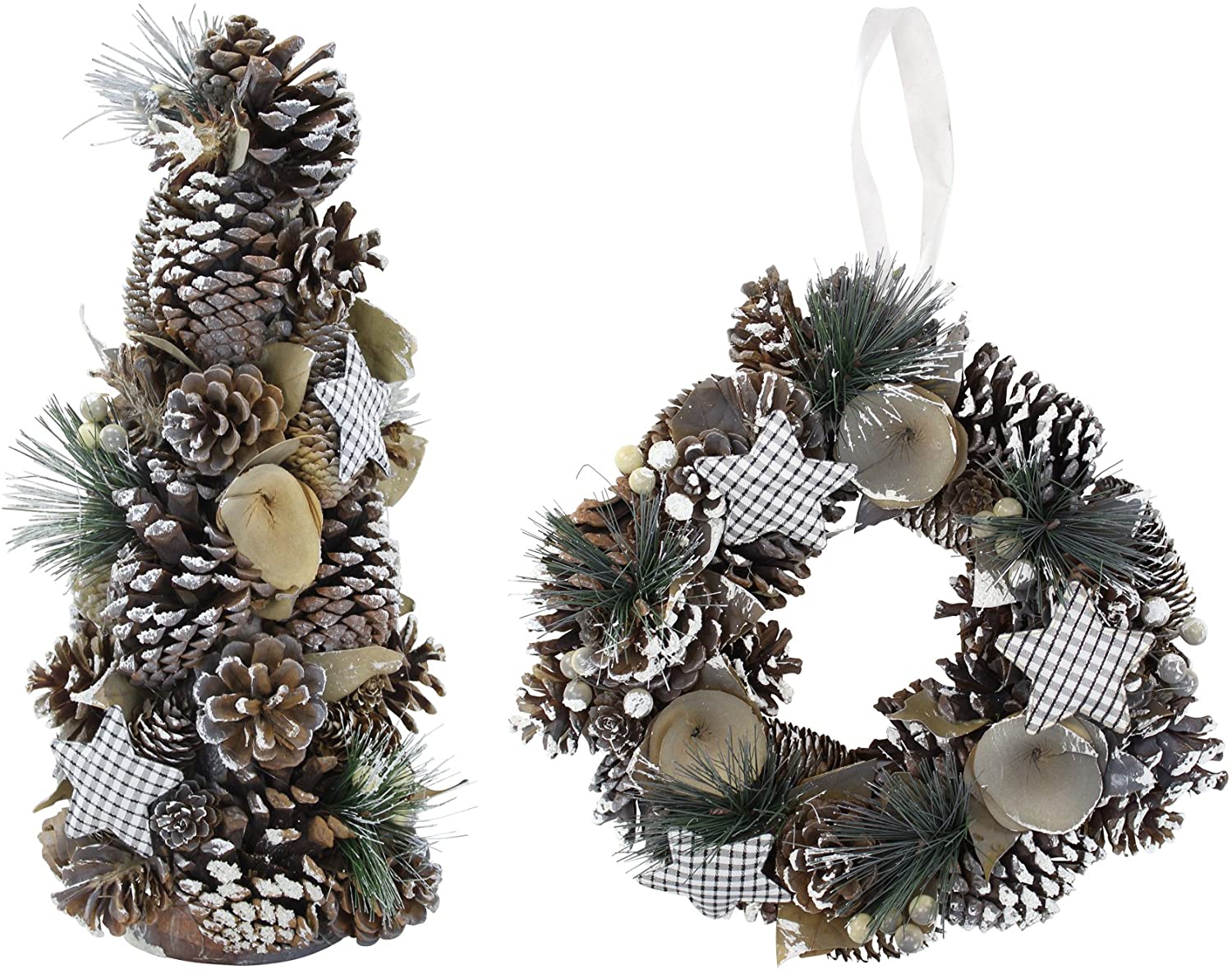 Decorative Wreathes And Trees
