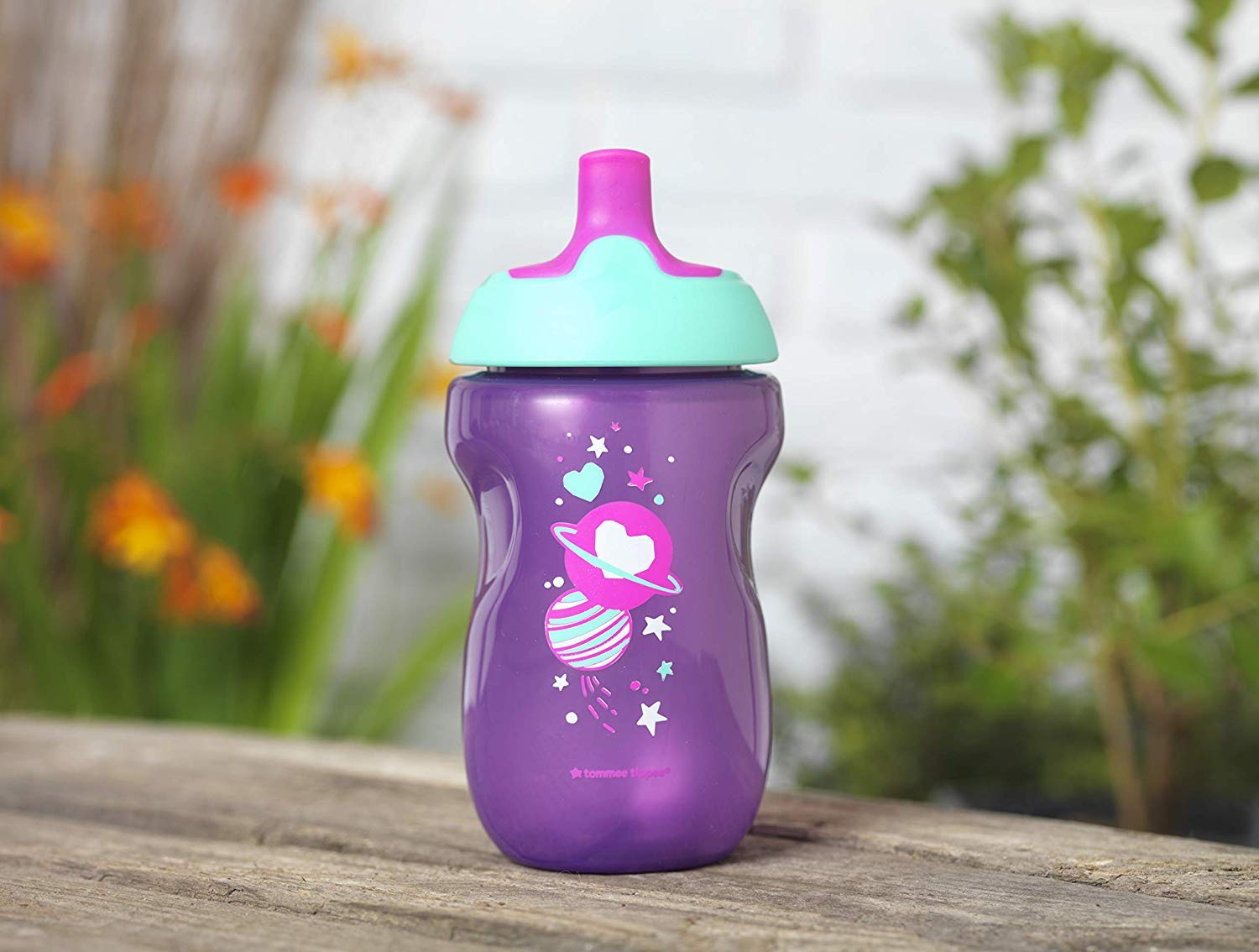 Tommee Tippee Active 12 Month Plus Sports Bottle, Blue, 3-Piece