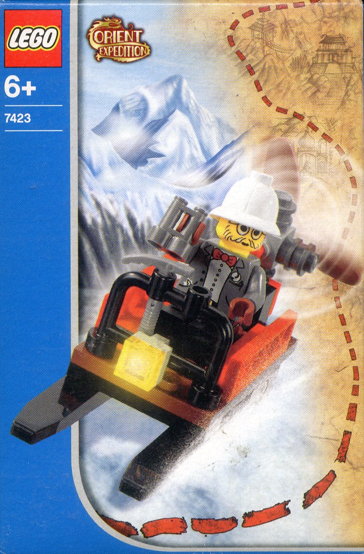 lego: ORIENT EXPEDITION CANDY TOY - 7423 Dr. Kilroy's Mountain Sleigh [Toy]