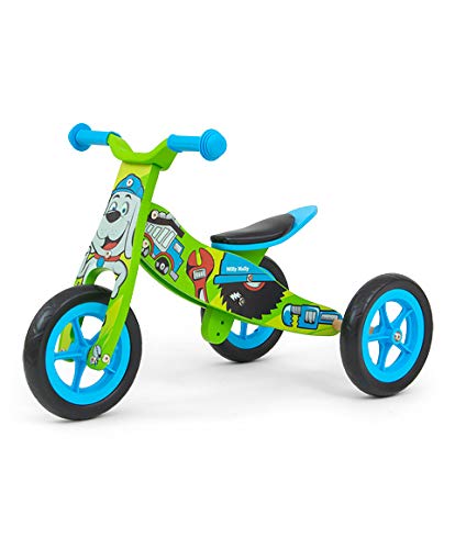 Milly Mally Wheel ride-on 2-in-1 look