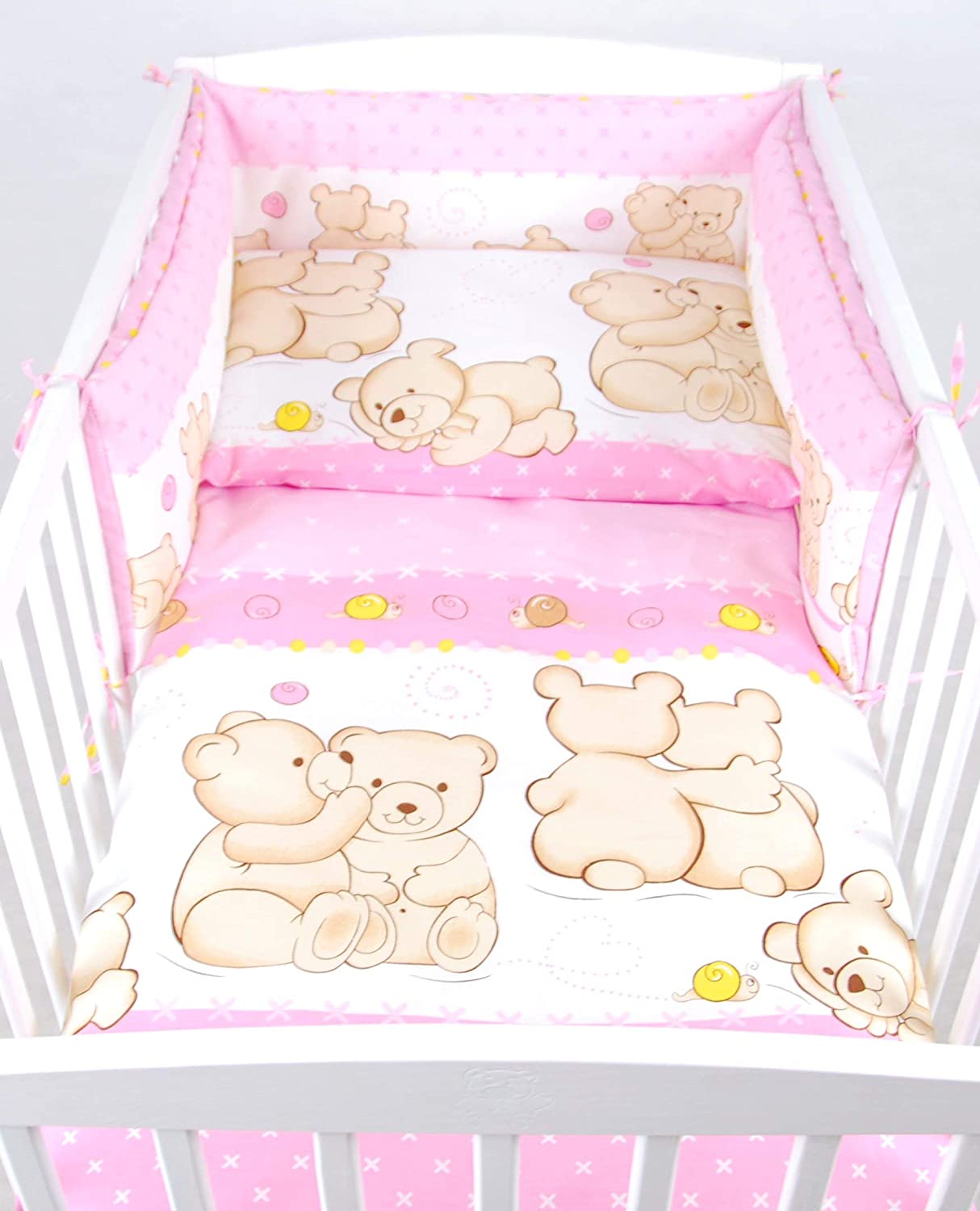 Babylux Bed Linen 2-Piece Set, 100 X 135 Cm Children’S Bedding Set With Ted