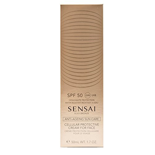 Sensai Silky Bronze Cellular Protective Cream For Face With Spf 50 50 Ml By