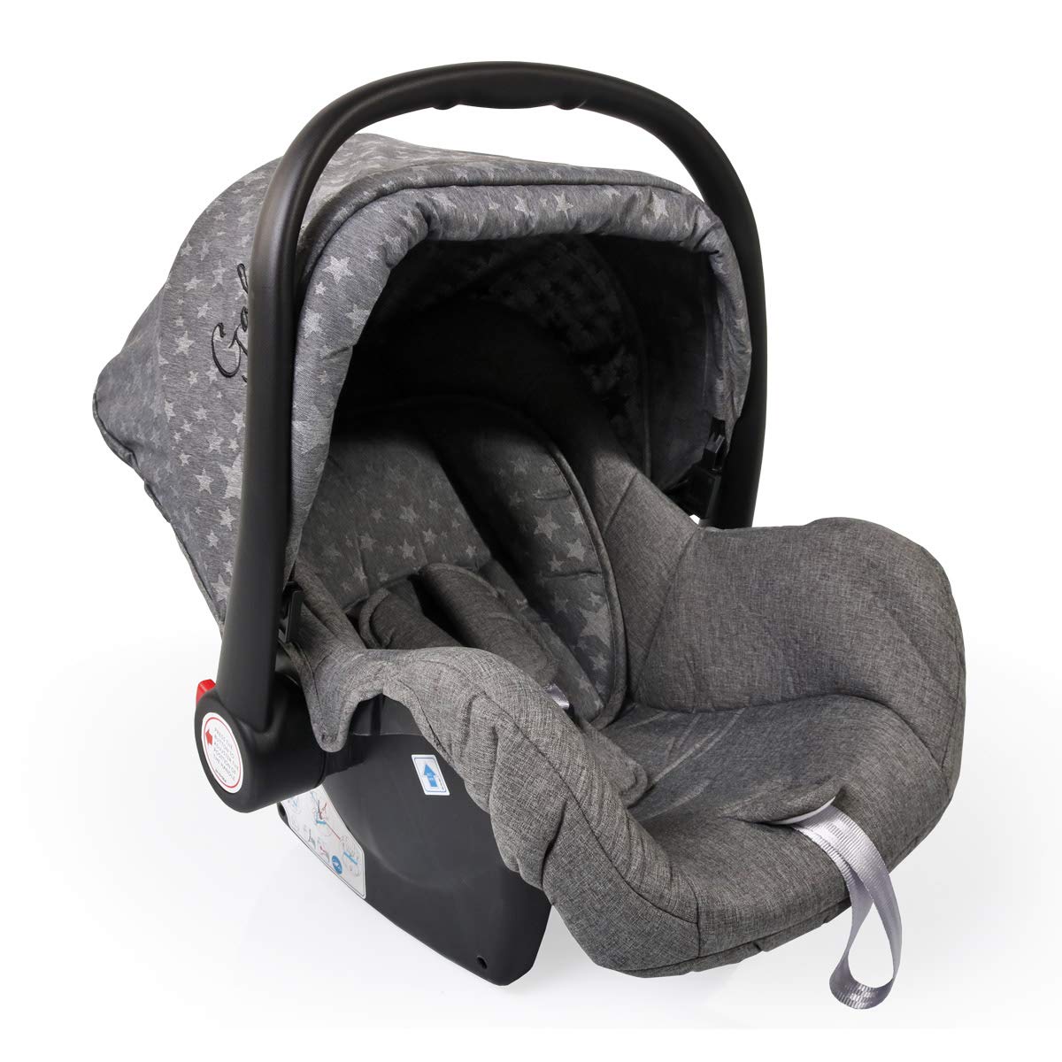 Moni Gala Premium Baby Car Seat Group 0+ (0-13 kg) Foot Cover Seat Pad Colour: Dark Grey