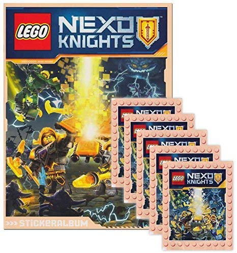Blue Ocean – Lego Nexo Knights Starter + 5 Booster Packs Collection Sticker