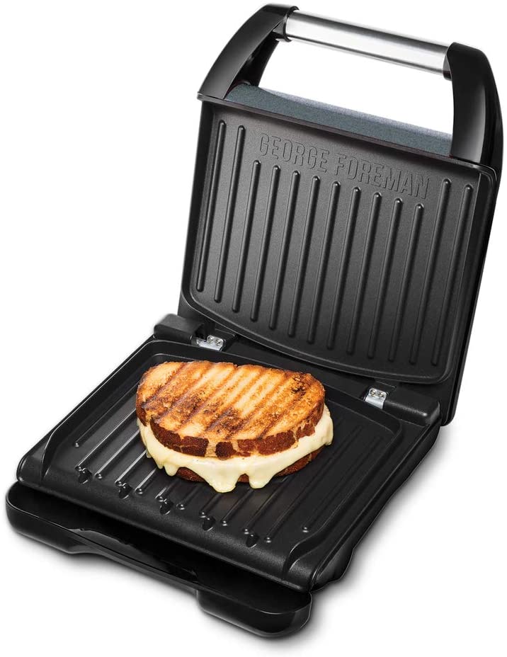 George Foreman Entertaining Steel Fitness Grill