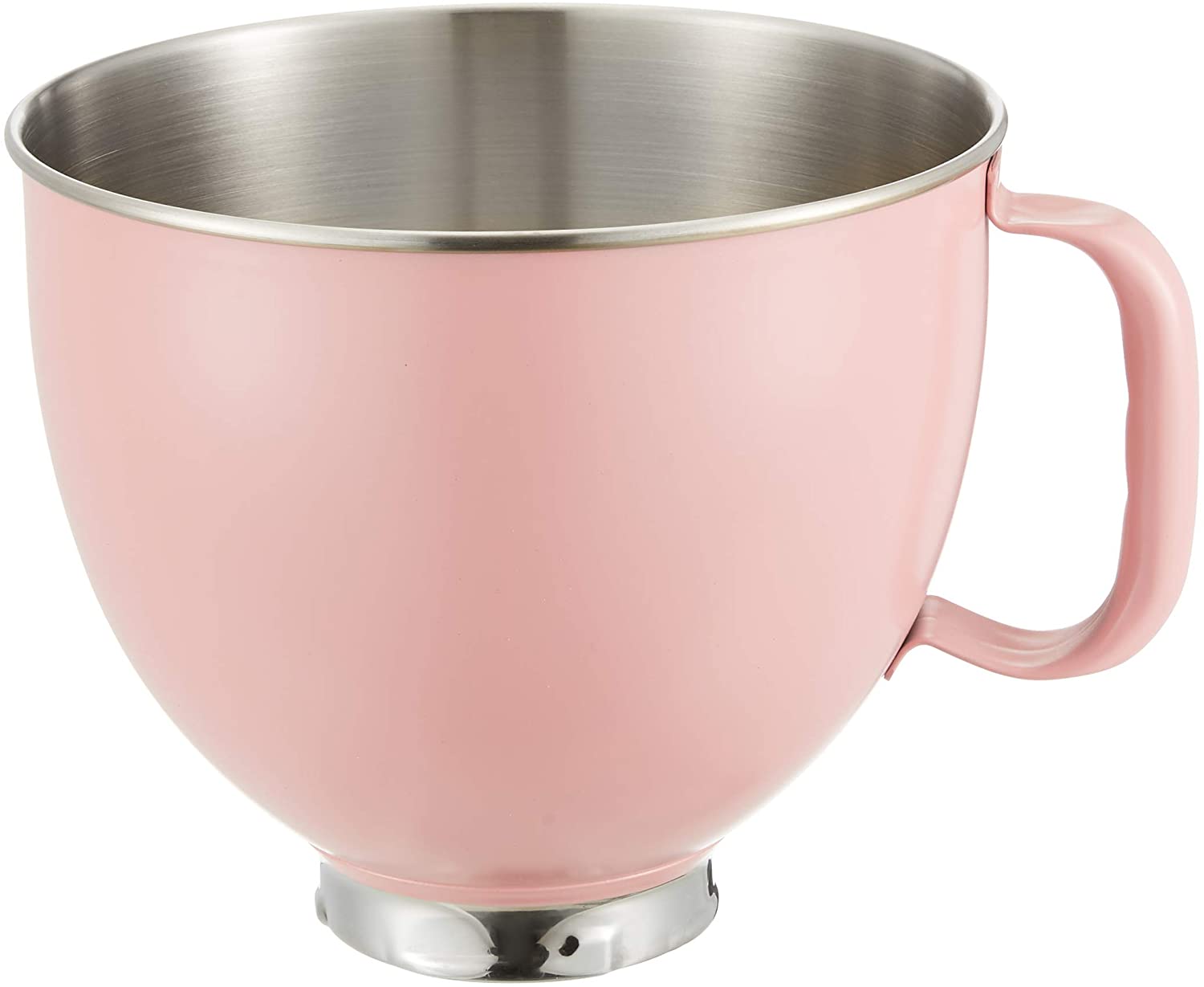 Kitchenaid 5KSM5SSBDR Stainless Steel Bowl, Pink