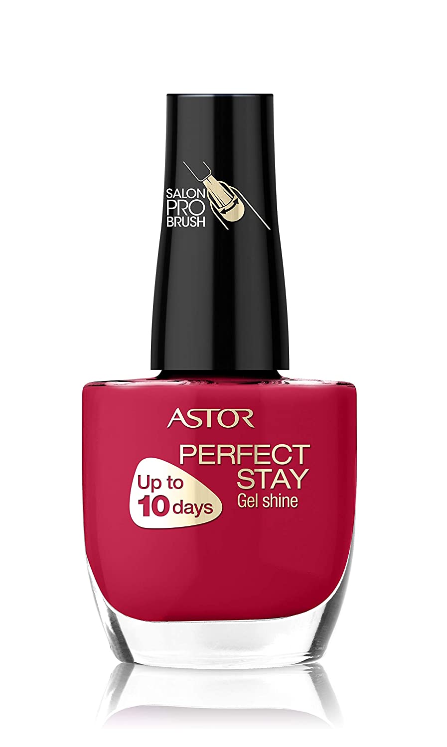 Astor Perfect Stay Gel Shine Nail Polish Long Lasting 1 Pack of 12 ml 643 Candy Apple