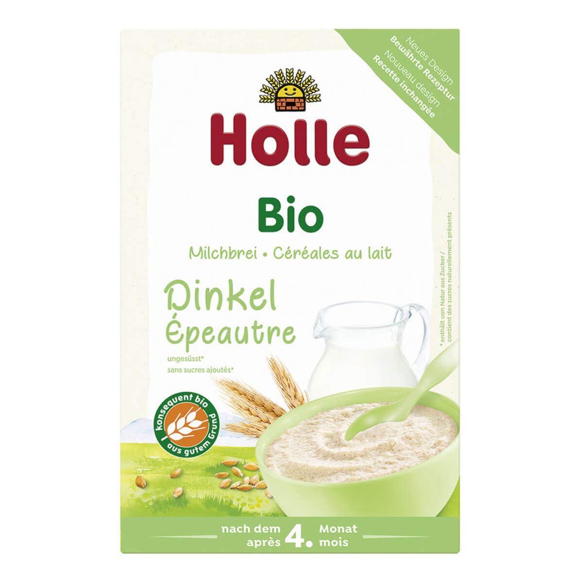 Holle - Bio-Milchbrei Dinkel - 250 g - 6er Pack