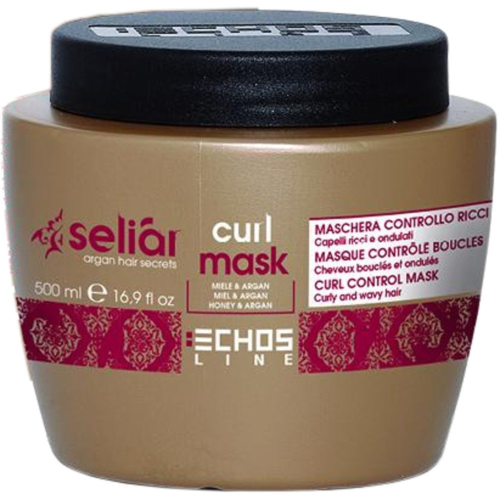 Seliar Curl Control Mask with Honey and Argan Oil 500 ml Mask with Honey and Argan Oil