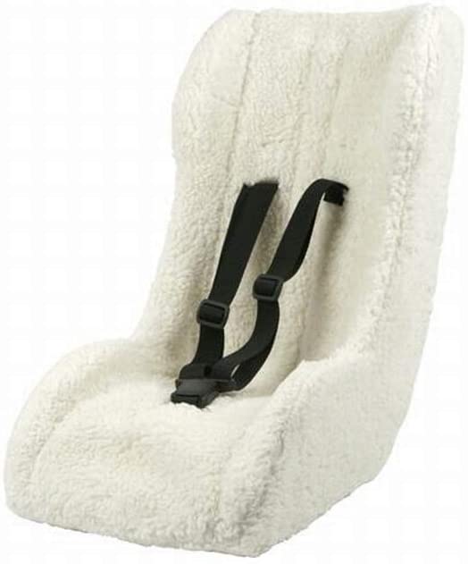 Melia Baby Car Seat Comfort 7-18 Mon Teddy Fur White