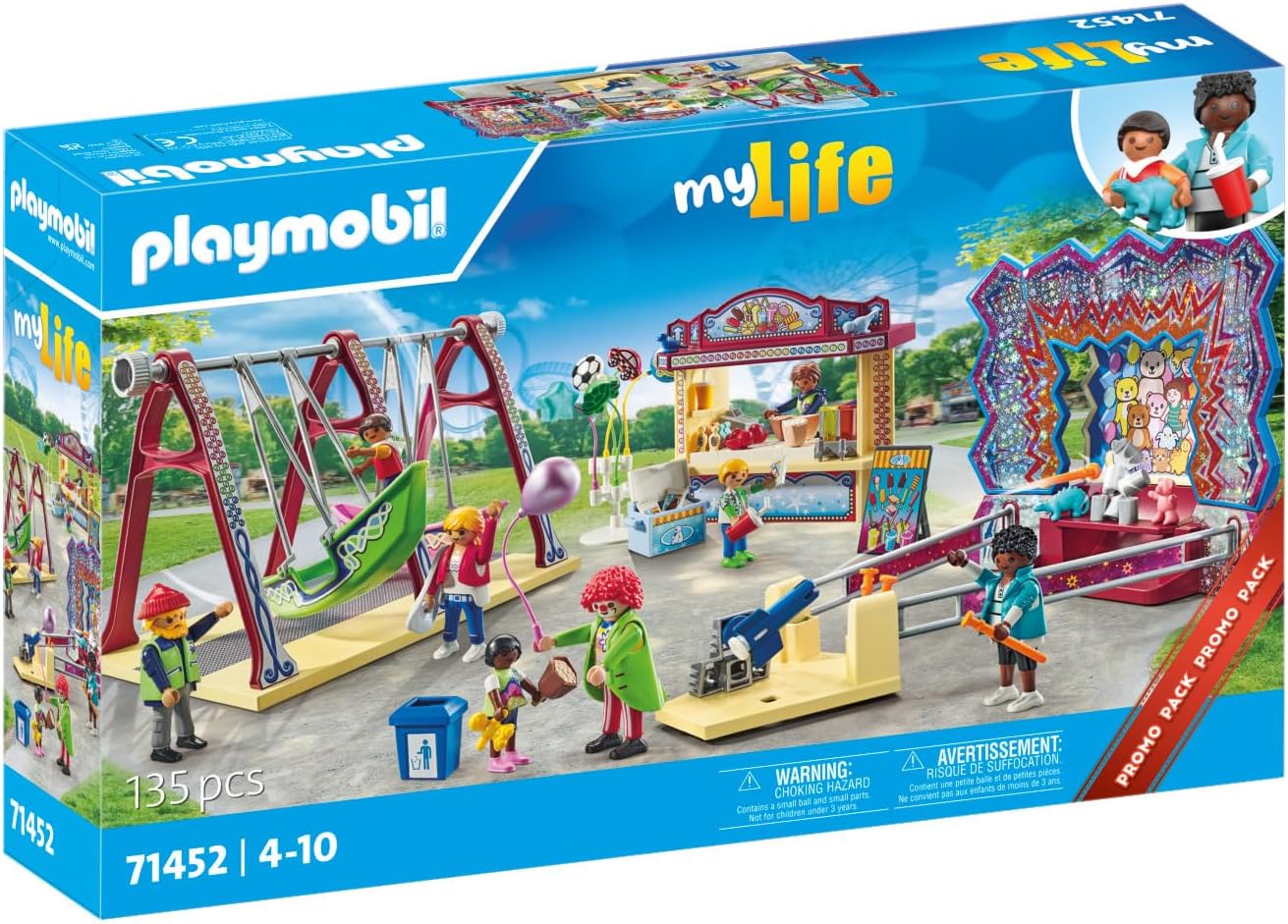PLAYMOBIL MyLife 71452 Amusement Park, from 4 Years