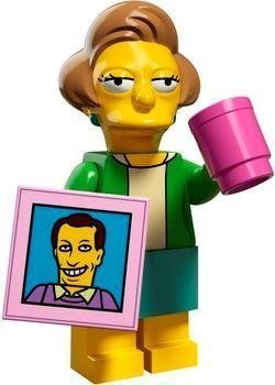 Lego Simpsons Series 2 Pick Your Figure 71009 (Mrs. Edna Krabappel)