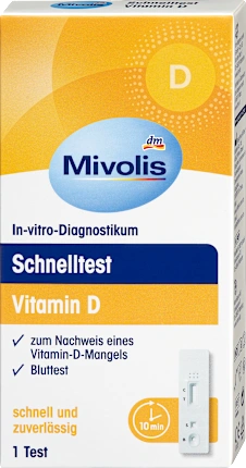 Mivolis Rapid test vitamin D, 1 application, 1 pc