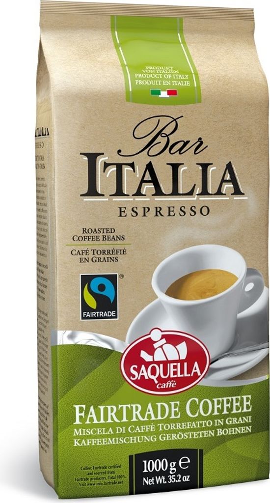 1Kg Saquella Bar It.espresso Fairtraide