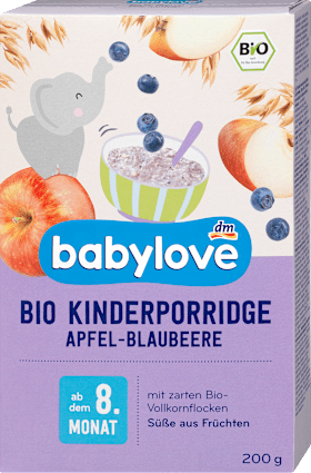 Apple-Blueberry Porridge, from 8 months, 200 g