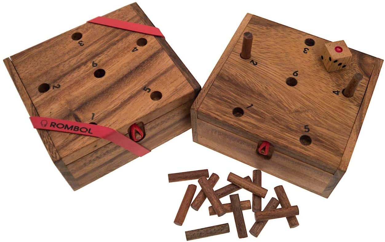 ROMBOL Finally The 6, A Dice Game Wooden Toys Intelligence Toy, Why Always Me, 