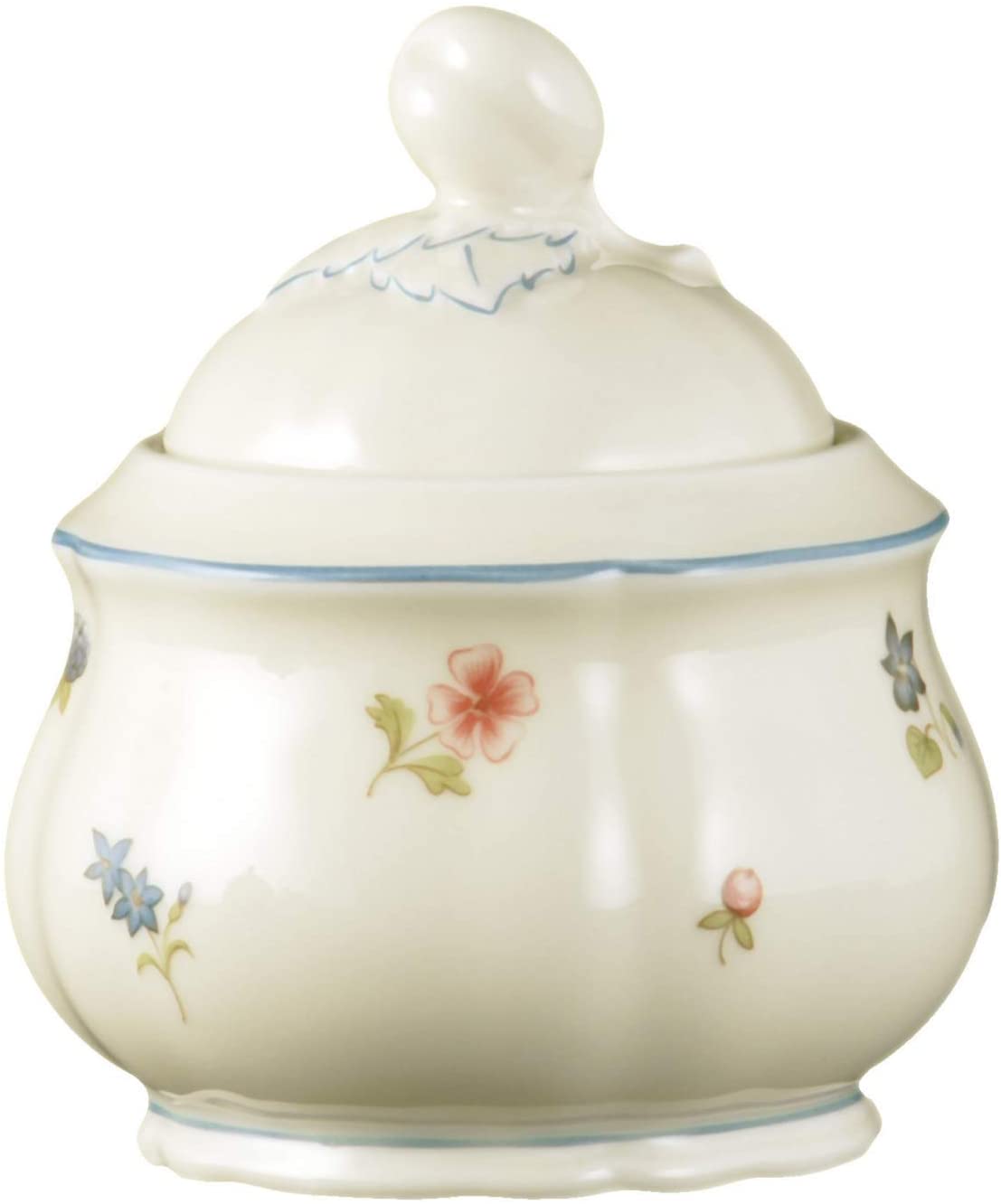 Seltmann Weiden Marie Luise 001.297944 Sugar Bowl for 6 People Scattered Flowers