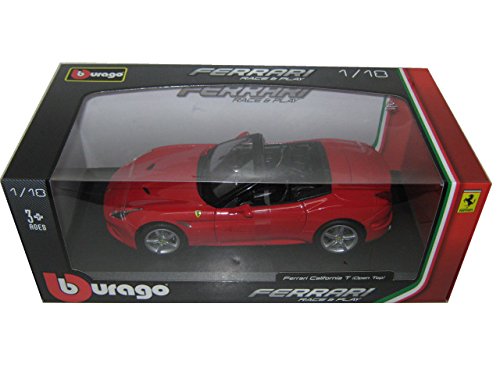 2008 Ferrari California [Bburago 16007R], Open Top, Rot, 1:18 Die Cast