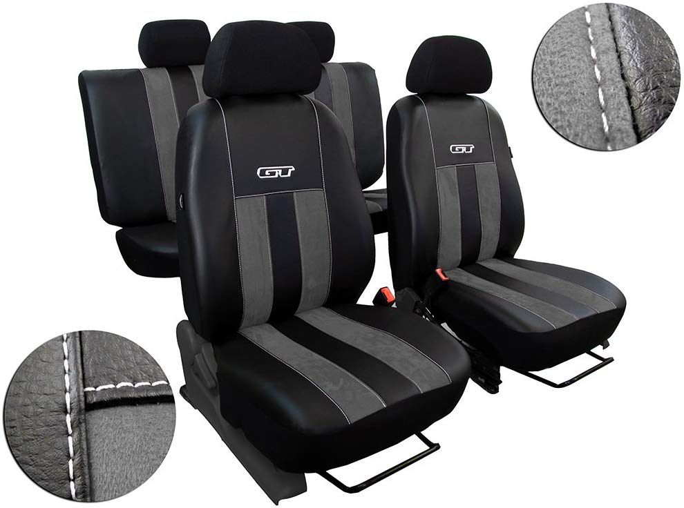 &apos;Car Seat Cover Set for Civic VI VII Set Of Seat Cover Dark Grey Artificial Leather with ALCANTRA. GT. In This listing.