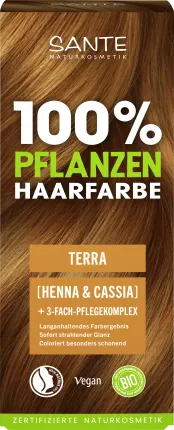 Sante Naturkosmetik Terra plant hair color, 100 g