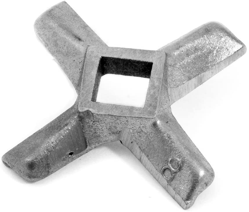A.J.S. No. 8 Cross Blade for Meat Mincer Replacement Blades Blade Insert Enterpris