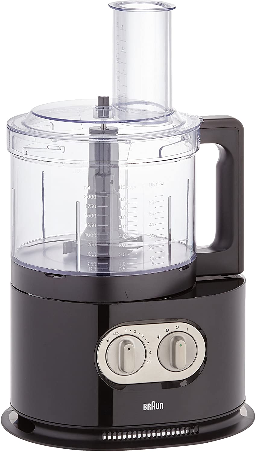 DeLonghi Braun IdentityCollection FP 5160 BK - food processor - 1000 W - black