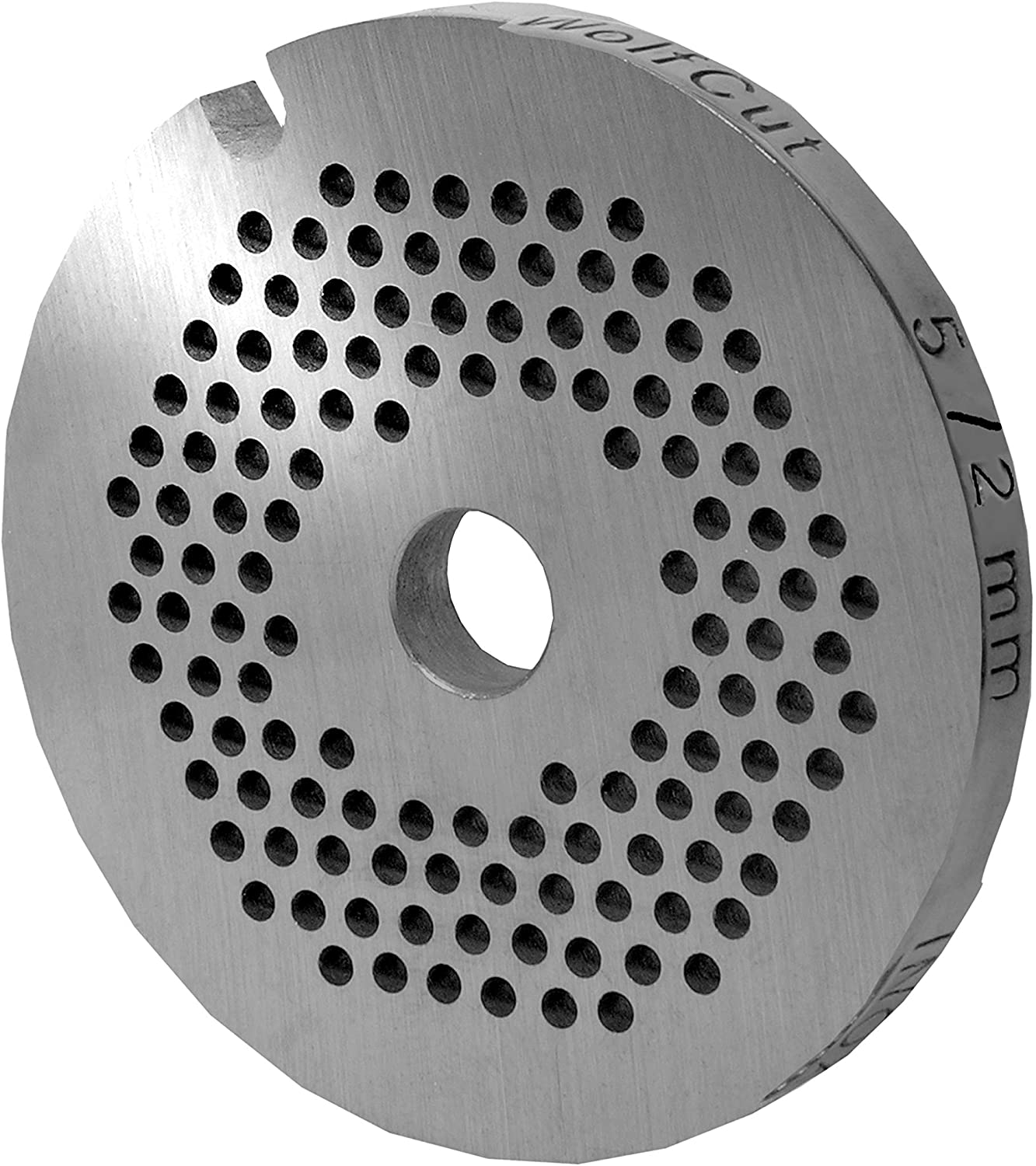 Stainless steel perforated disc Size 5–2,0 MM bore for Mincer Jupiter Bosch Alexanderwerk-Westmark