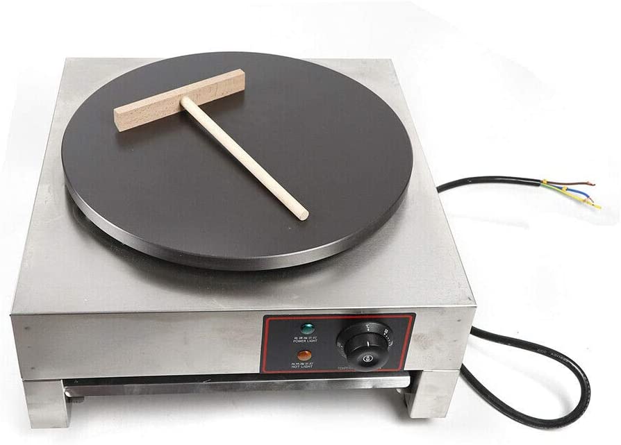 2.8 kW Crepe Maker Pancake Machine Crepe Pancake Maker 400 mm Crepe Plate