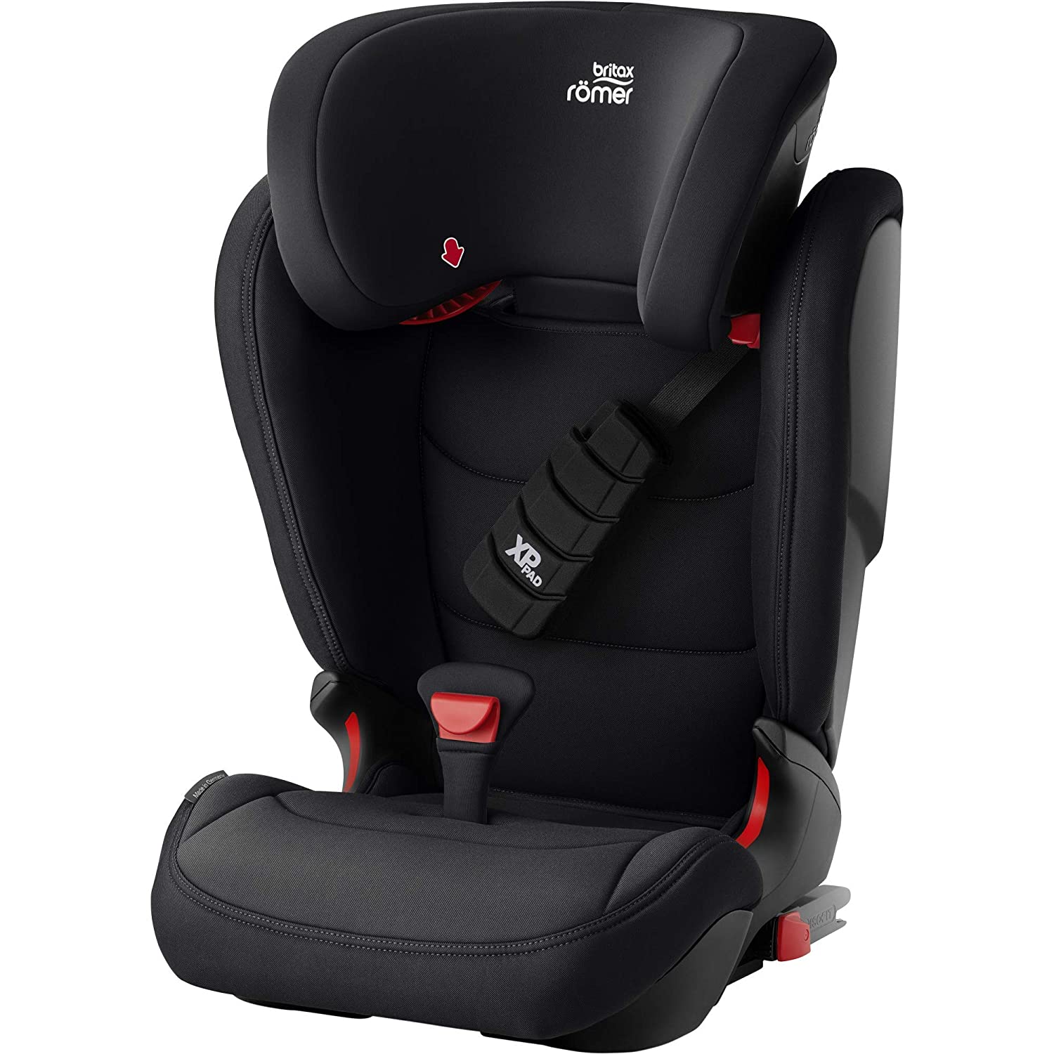 Britax Römer Kidfix Z-Line Child Car Seat, 15-36 kg (Group 2/3), 3.5 to 12 Years, Cosmos Black
