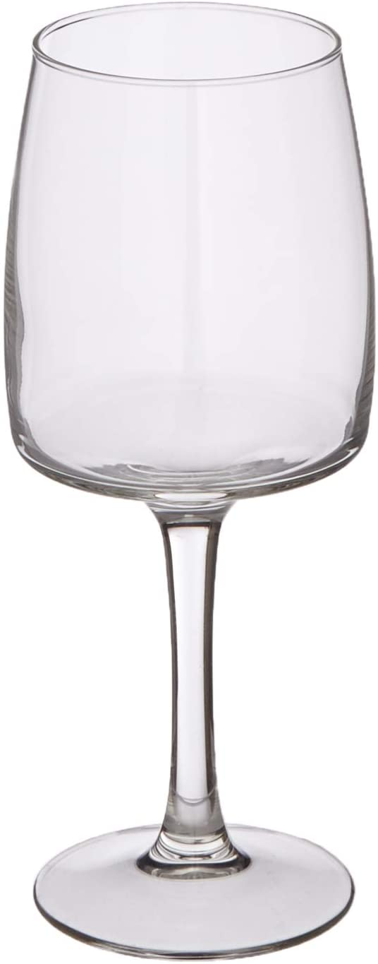 Luminarc 7276008 Water Glasses with Stem, 7.7 x 35.5 x 19.3 cm, Pack of 6, Clear