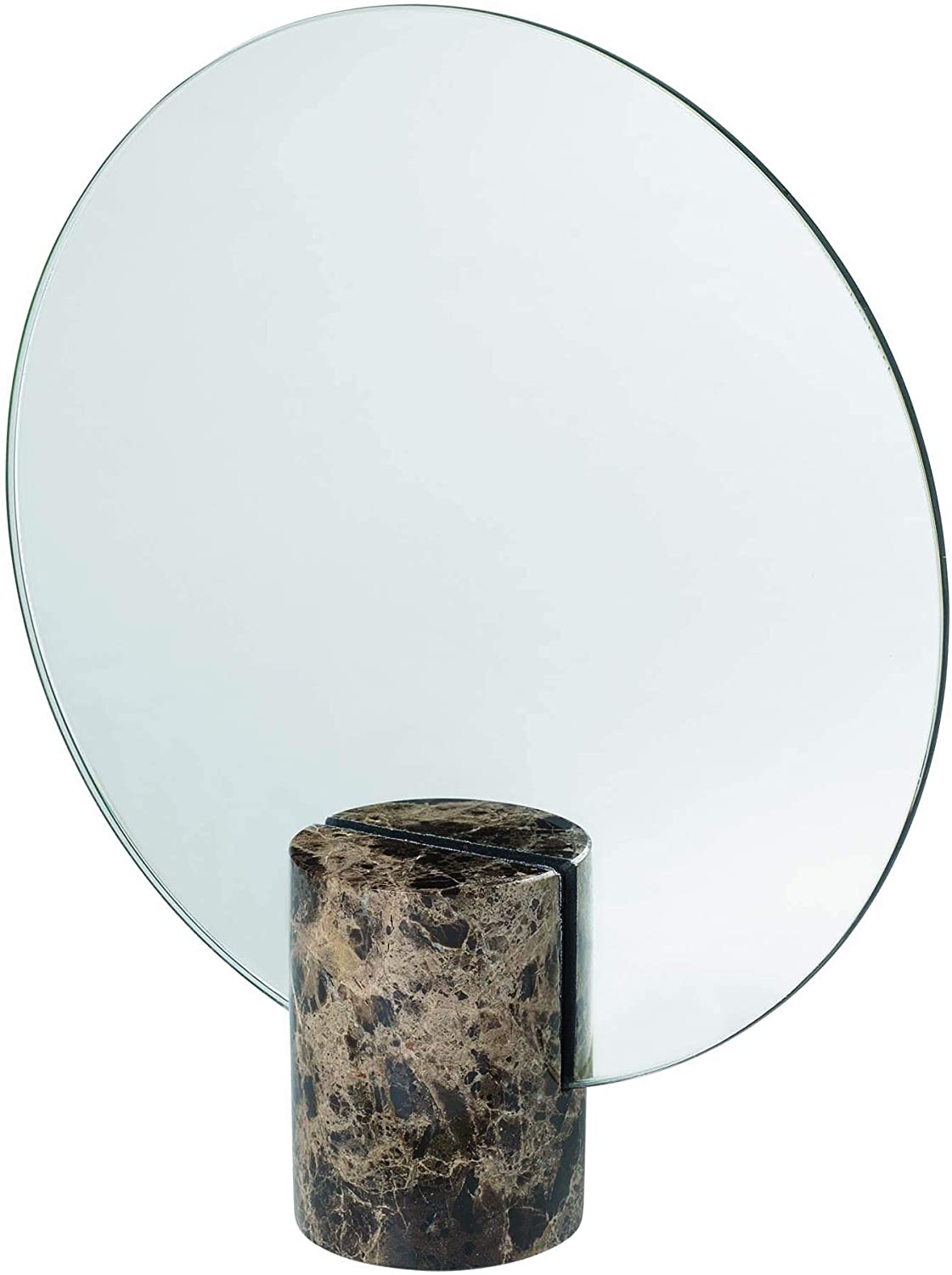 Marble Table Mirror Brown Pesa