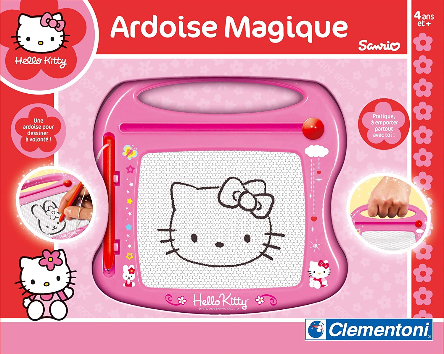 Clementoni – 62167 – Loisir Créatif – Hello Kitty Dry Erase Board