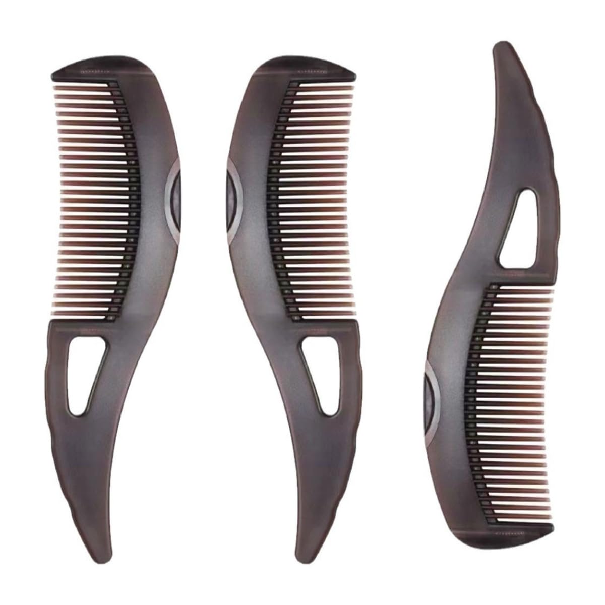 Dandruff Comb Remover Scalp Psoriasis Comb Hollow Tooth Head Lice Comb Dandruff Comb Stainless Steel Fine Tooth Comb Plastic Hollow Tooth Scalp Sweep Detoxification Comb Scalp Care Psoriasis