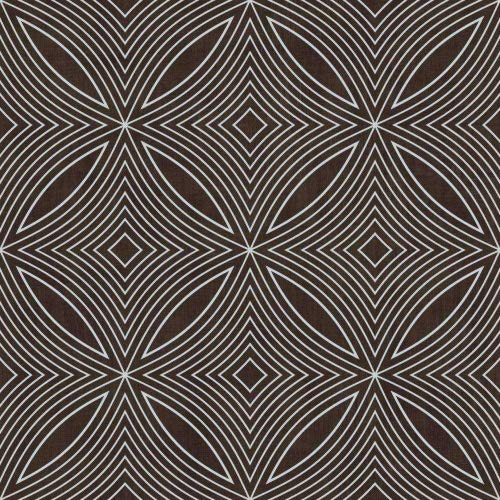 G67725 – Special Fx Kaleidoscope Effect Brown White Gallery Wallpaper