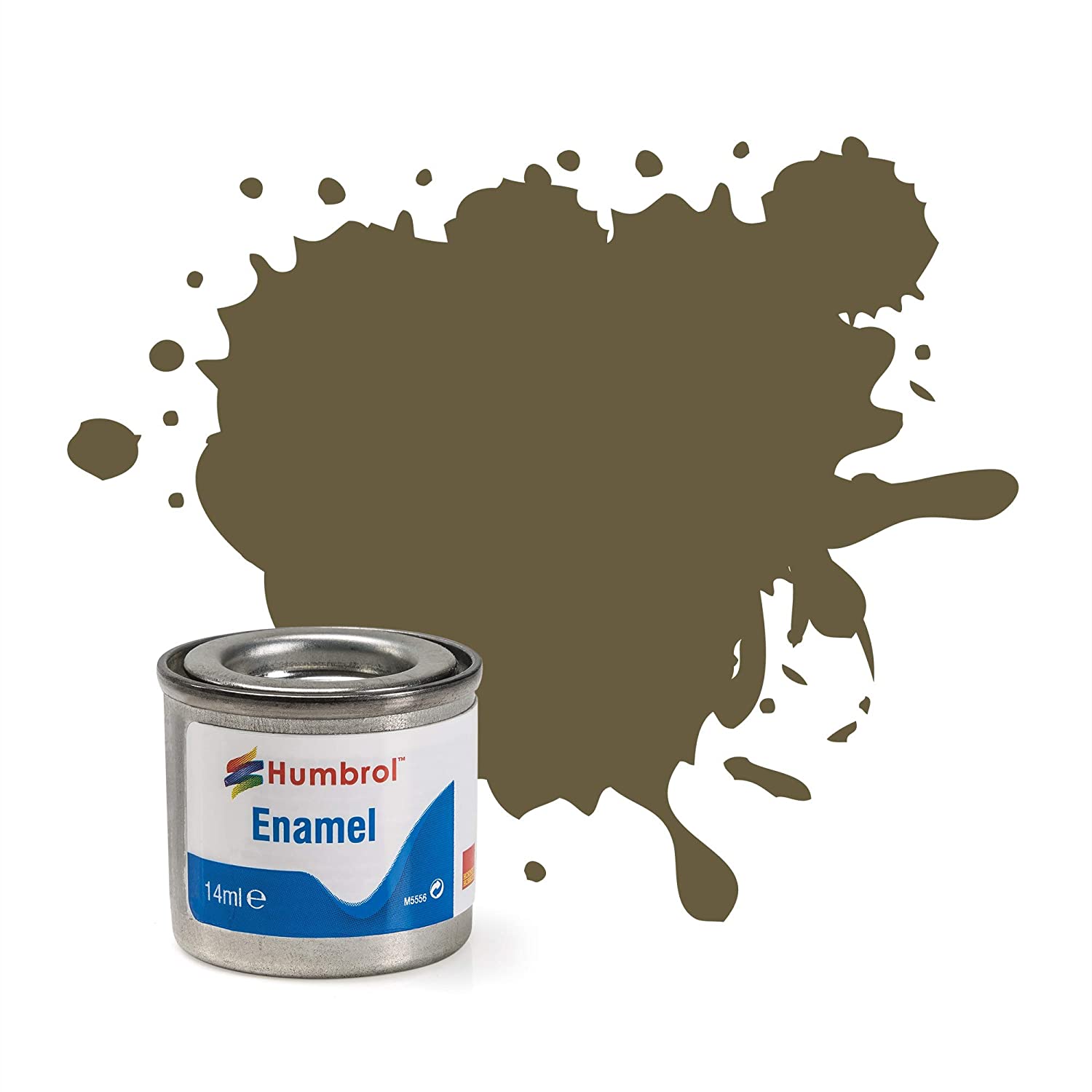 Humbrol Enamel Matt Paint 14ml tin No 001 – No 250