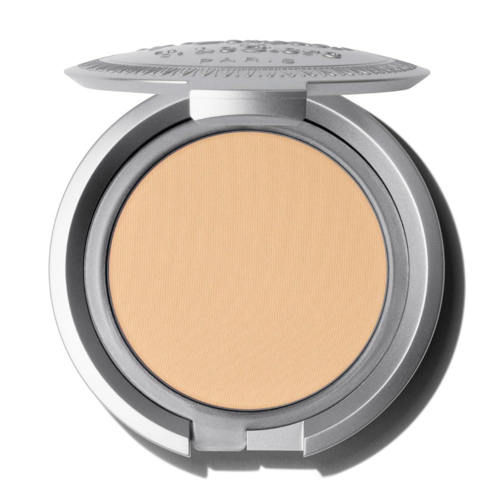 T.Leclerc Compact Powder Complexion 2-in-1 Formula - Unifies and Mattifies the Complexion - Natural Finish - Vegan - 98% Ingredients of Natural Origin - Long Lasting (01 Pearl, 8 g)