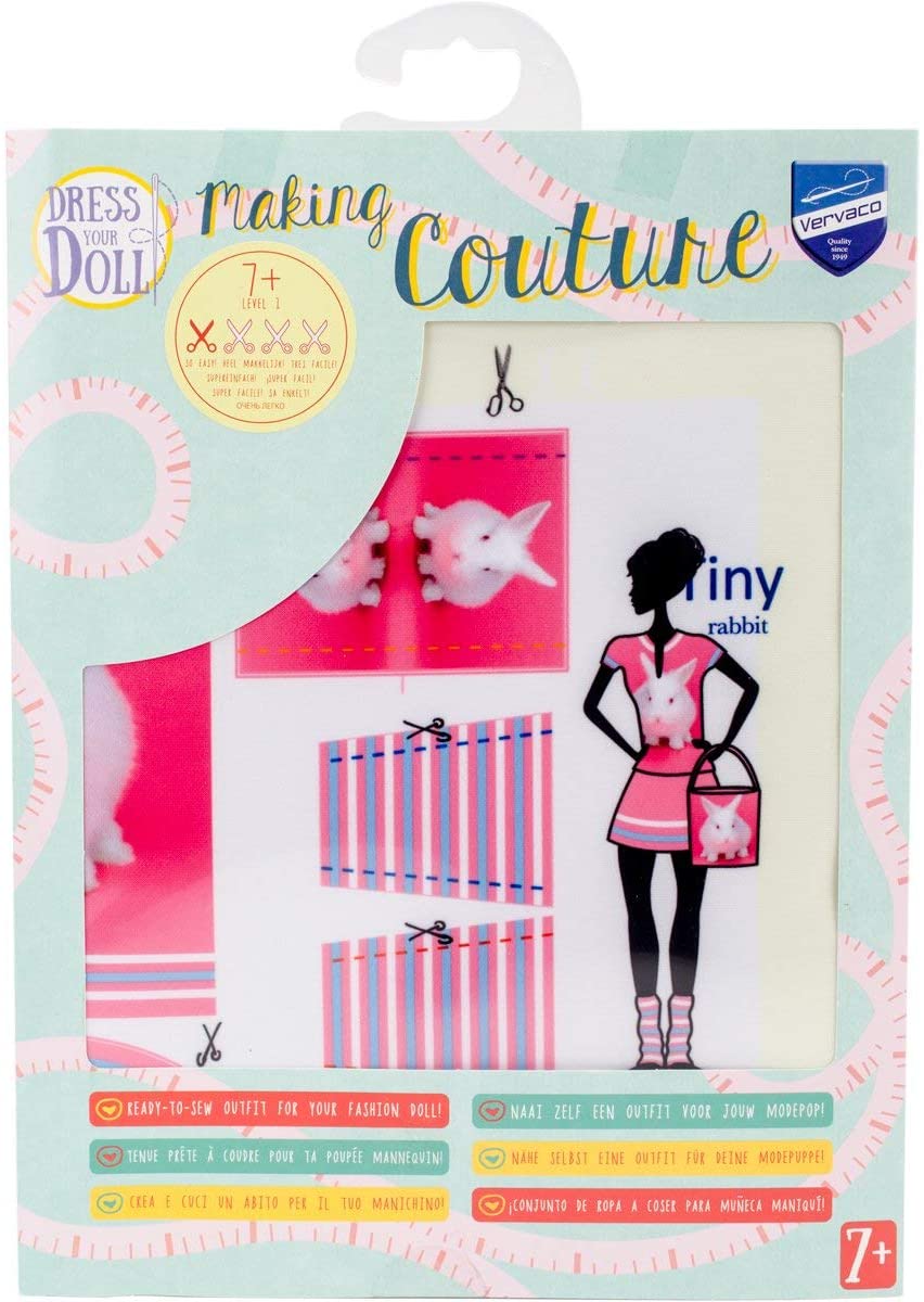 Dress Your Doll Making Couture Outfit Set Tiny Rabbit