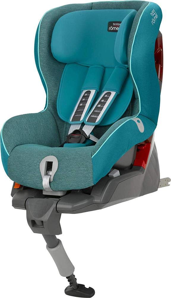 Britax Römer Safefix Plus Child Car Seat Group 1 9 - 18 kg Green Marble