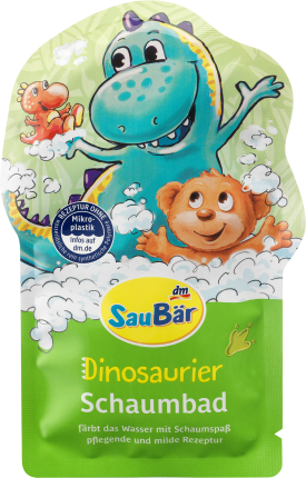 Sauner Bubble bath Dino, 40 ml